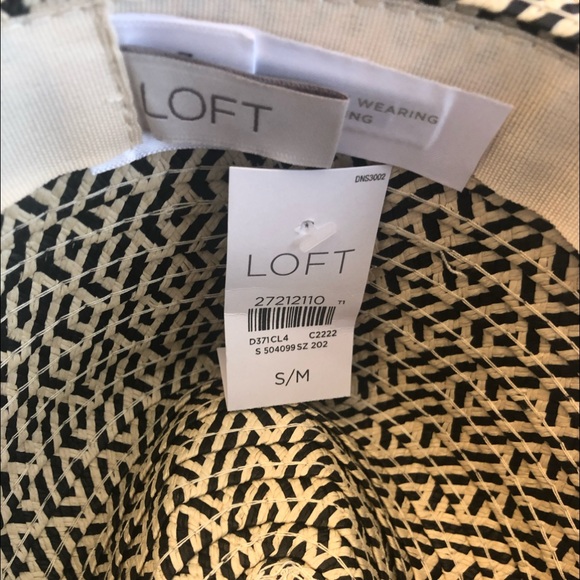 Loft Geo Straw Fedora - Picture 4 of 5